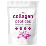 Multi-Collagen Peptides Powder – Hydrolyzed Collagen Blend with Vitamin C & Biotin Supports Skin,Hair and Nail  Health 454g/1lb
