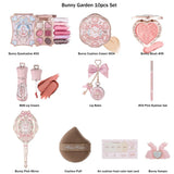 Makeup Set Flower Knows Shell Pearl Bunny Garden Setting Powder Lip Gloss Blush All In One Baking Powder Glitter Highlighter Kit