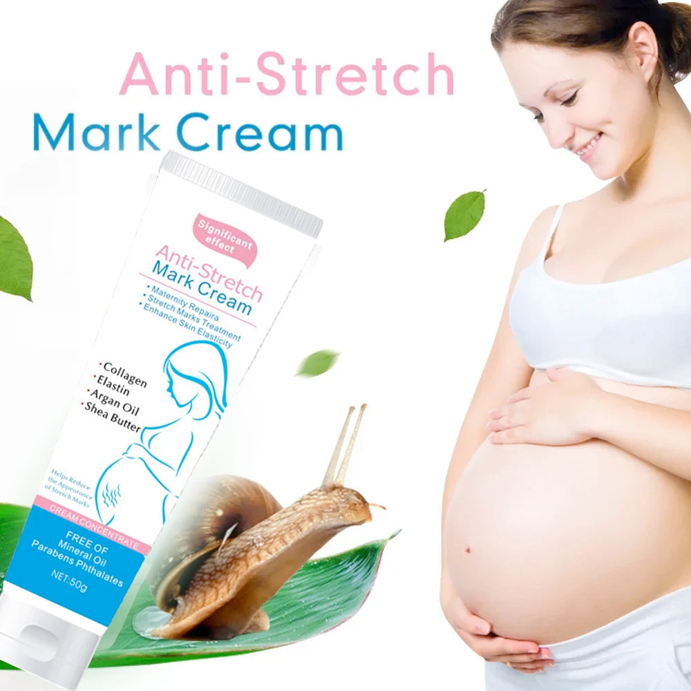 Snail Removes Stretch Mark Cream To Remove Postpartum Obesity Pregnant Women Repair Anti-Aging Anti-Winkles Firming Body Cream