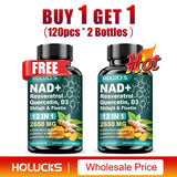 NAD Supplements, Enhances Cellular Vitality, Promotes Cell Repair, Anti-Aging, Boosts Energy and Focus