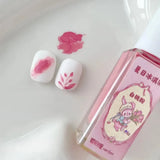 6ml Nail Art 6 Colors  Summer Ice Cream Nail Dye Solution Creative Nail Pattern DIY Design Dye Solution Women Nail Decoration