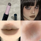 1Pc Matte Red Brown Lipstick Waterproof Matte Shimmer Lipstick Nude Lip Gloss Natural Rouge Balm Long-lasting Makeup Stick