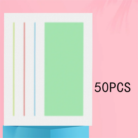 5/10/20/50 Sheets Green Professional Hair Removal Wax Strips Depilation Double Sided Wax Paper For Bikini Leg Body Face Useful