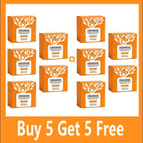 100g Orange Enzymes Mild Exfoliating Brightening Soap Bar,Face Body Gentle Cleansing Hydrating Moisturizing,Smooth Tender Skin