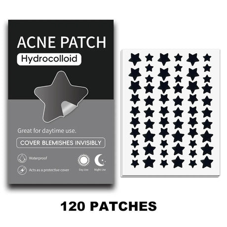 120 Counts Cute Colorful Butterfly Pimple Patches Acne Treatment Stickers Invisible Acne Cover Face Spot Pimple Patch Skin Care