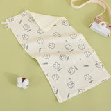 25x50cm Baby Six-layer Pure Cotton Gauze Small Towel Face Towel Square Towel Mouth Towel Baby Washcloth