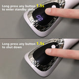 Handheld UV LED Nail Lamp USB Rechargeable Mini Manicure Lamp Nail Dryer With 5 Lamp Beads Quick Drying Gel Nail Polish