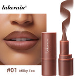 Liner Lipstick 6Colors Matte Black Brown Velvet Lipstick Waterproof Non Sticky Contouring Tint Lipliner Crayon Lip Makeup