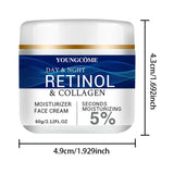 Collagen Retinol HyaluronicAcid Facial Cream Anti Aging Firming Lifting Fade Fine Lines Whitening Moisturizing Brightening Skin