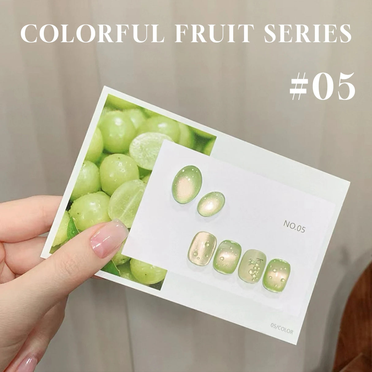 MN 1-20pcs 12ML Pink Gold Cat Eye Ocean Bubble Glass Beads Cat Eye Gel Nail Polish Blue Nails UV Light Nails Green Nails
