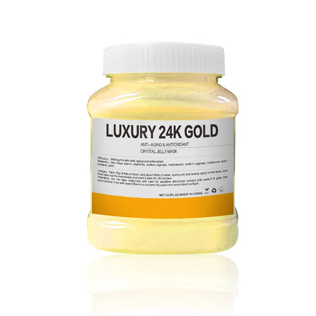 350g Hydrating 24K Gold Soft Mask Powder Rose Petal Crystal Jelly Mask Powder  Skin Care