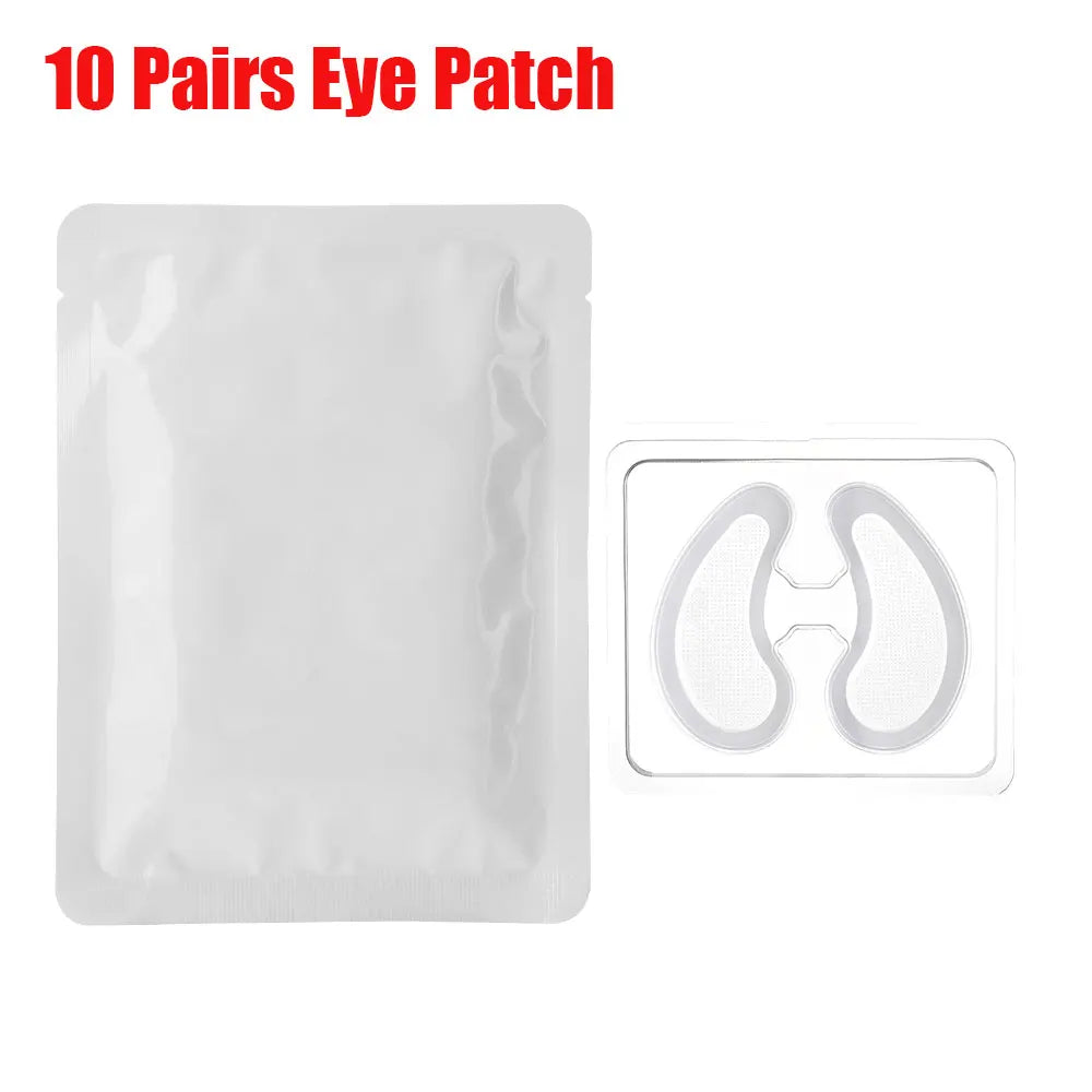 Korean Skin Care Hyaluronic Acid Microneedles Eye Patches 10-100PCS for Eyes Care Dark Circle Moisturizing Under Eye Gel Pad