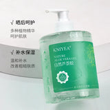 Hydrating Aloe Vera Gel 500g Moisturize Control Oil Shrink Pores Replenish Water Brighten Skin Color Repair After Sun