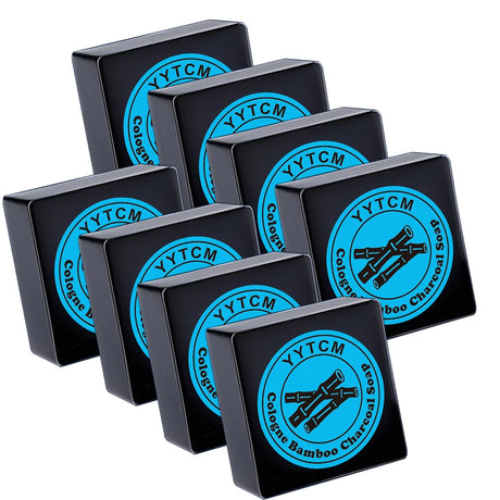 Men's Care Cologne Bamboo Charcoal Soap - Deep Clean & Bath Soap, Cleansing Face Soap Freshness 65G/Pc-1Pc