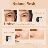 Focallure Invisible Finish Loose Setting Powder Translucent Natural Soft Face Makeup Powder Oil Control Face Loose Powder