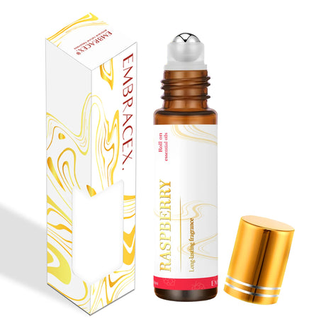 0.33fl.Oz Roller Essential Oils Fragrance Long Lasting Roll-On Essential Oils Gifts Aromatherapy Vanilla Coconut