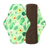 Washable Menstrual Pad Panty Liner Reusable Cloth Sanitary pad Hygienic and Soft Washable Charcoal Menstrual