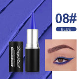 Matte Eyeliner Pencil Black White Blue Green Eyeliner Cream Waterproof and Not Easy To Smudge Colorful Eye Liner Eye Makeup Tool
