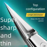 1Pcs Super Sharp Nail Groove Special Nail Clippers Pedicure Special Tool Oblique Toenail Scissors Single Hawkbill Pliers
