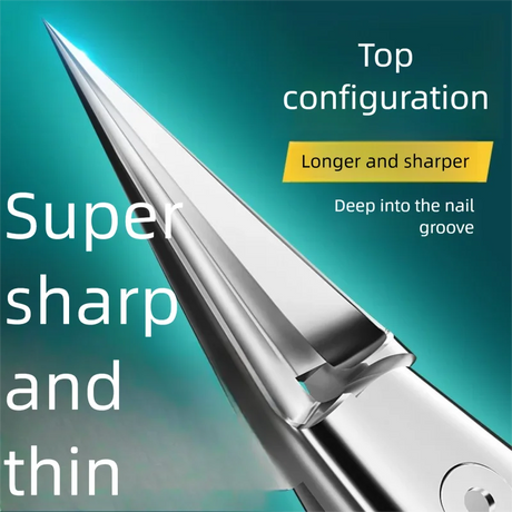 1Pcs Super Sharp Nail Groove Special Nail Clippers Pedicure Special Tool Oblique Toenail Scissors Single Hawkbill Pliers