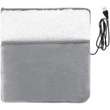 Winter Electric Foot Heating Pad USB Constant Temperature Household Feet Warmer Heater Heating Slippers for Home Office Bedroom