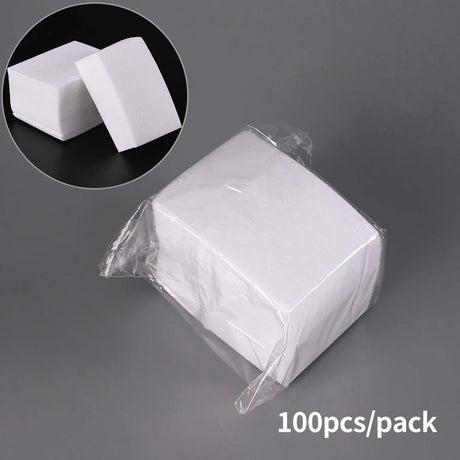 600-Pack Foil Nail Wraps 100/200/ Gel Polish Remover Soak Off