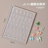 1pc Butterfly Sweater Snowflake 3D Acrylic Mold  Photo Frame  Silicone  Nail Art   Nails DIY  Nail Art Templates Nails  Mold