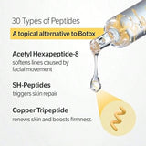 Silk Peptide Ampoule | Anti-Aging Serum with Collagen & 30 Peptide Complex for Intensive Lifting, Skin Tightening & Firming