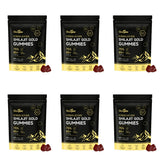 Himalayan Shilajit Gold 60 Gummies Minerals Formula Supports Energy Boost & Body Vitality Natural Nutritional Dietary Supplement