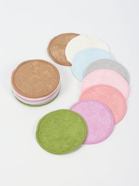 5/10/20 Pack Reusable Makeup Remover Pads Washable Face Cleansing Puff Cloth Clean Sponge Liquid Cream Tools Cosmetic Remover