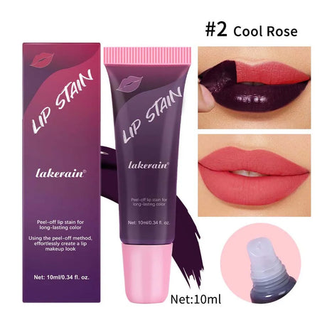 Waterproof Peel Off Lip Stain Tattoo Tint Long Lasting Matte Lip Gloss Lipstick Cosmetics Matte