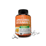 Liposomal Vitamin C 1600 Mg - Highly Absorbable, Fat Soluble Vitamin C, Antioxidant Supplement, Immune System & Collagen Booster