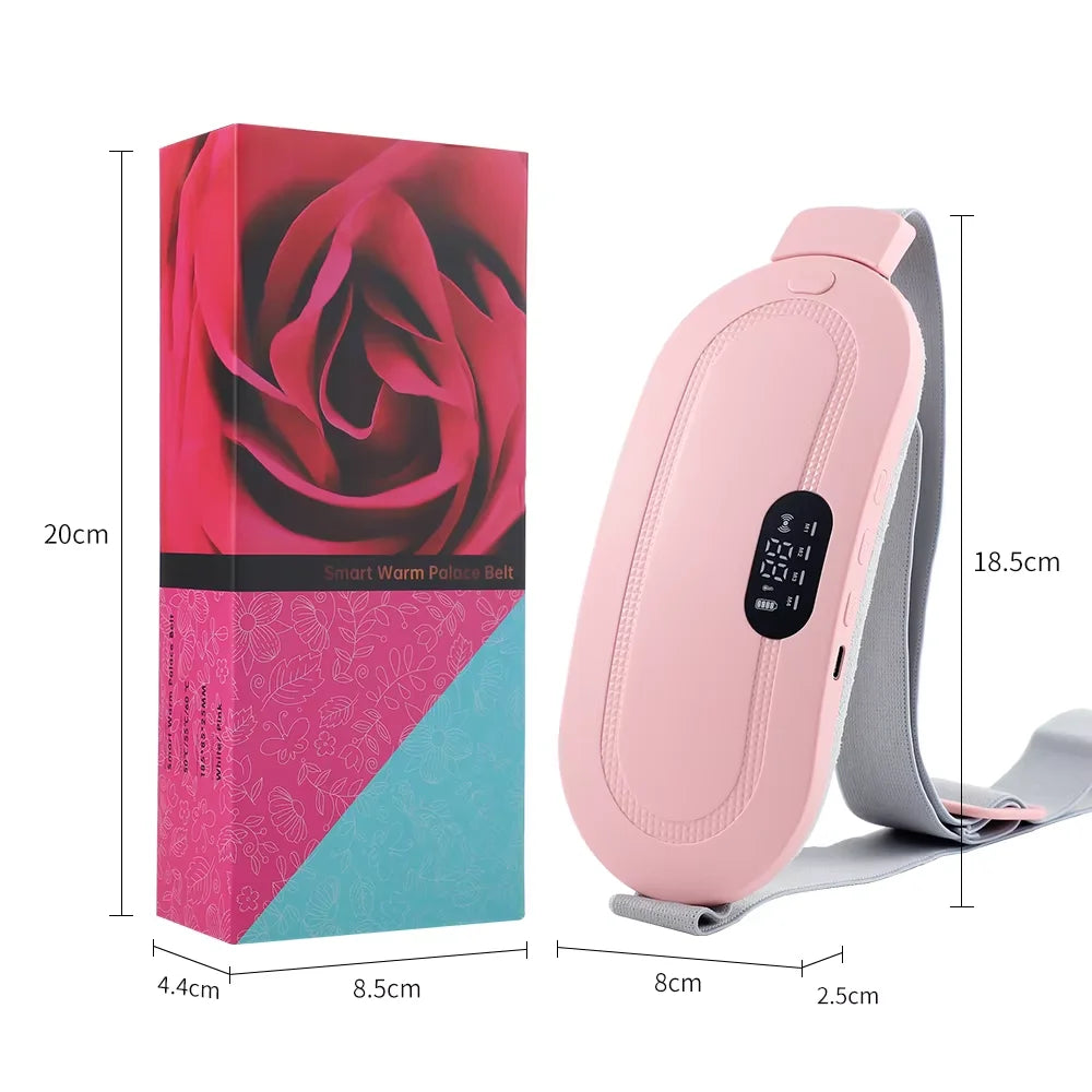 Menstrual Thermal belt Menstrual Heating Pad Electrically Heat Pads for Period Relief Discomfort Periods Massager Heater