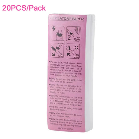 Professional Hair Removal Tool Depilatory Paper Nonwoven Epilator Women Wax Strip Paper Shaving Roll Waxing Smooth Legs