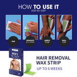20stick Professional Hair Removal Wax Strips For Summer Depilation Double Sided Cold Wax Paper For Leg Body Face Useful G5Z3