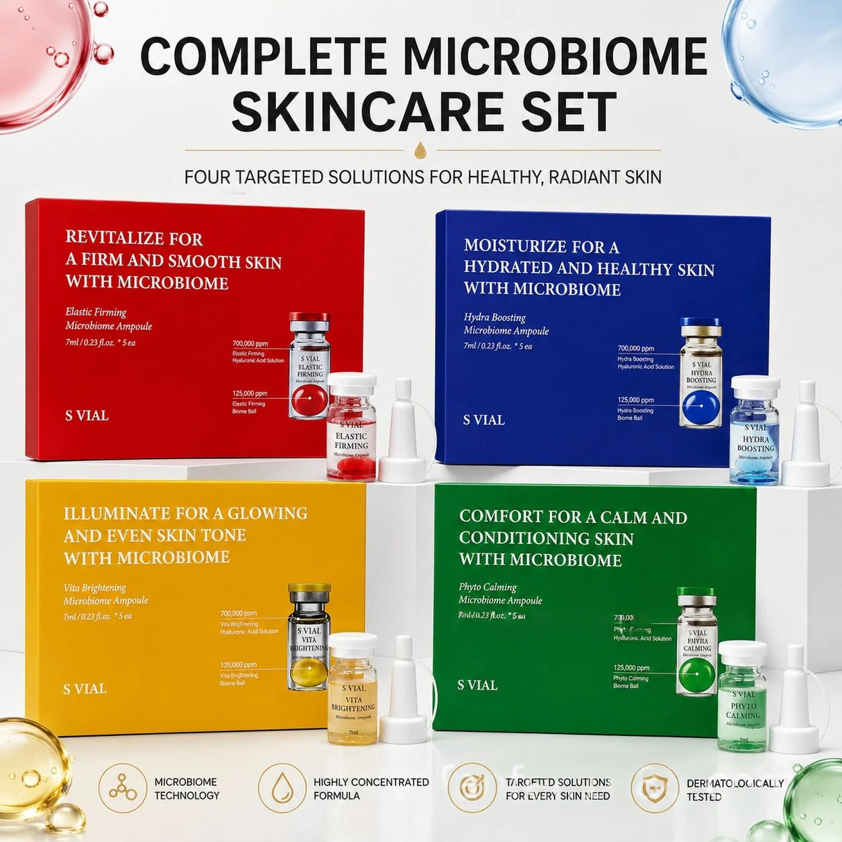 PDRN Probiotic Age-defying Serum Facial Hydrating Serum Skin Firming and Brightening Korean Defy Wrinkles Skin Care Products