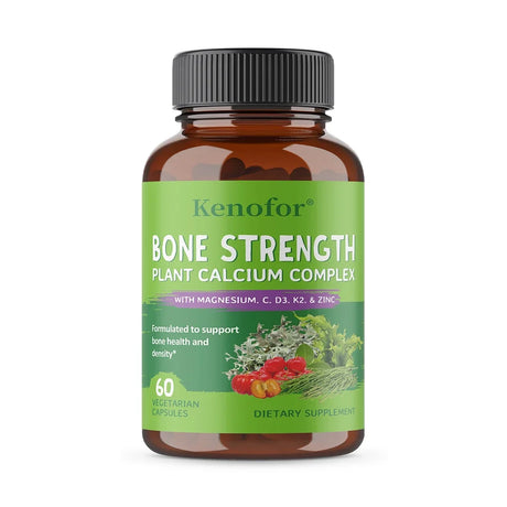 Calcium and Magnesium Supplements - for Bone Health, Nerve and Muscle Regulation, Improved Sleep, and Blood Pressure Regulation