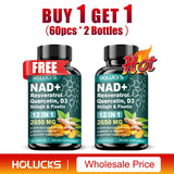 NAD Supplements, Enhances Cellular Vitality, Promotes Cell Repair, Anti-Aging, Boosts Energy and Focus