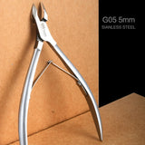Stainless Steel Cuticle Trimmer Nail Nipper Cuticle Remover for Nail Products Toenails Dead Skin Professional Pedicure Tools