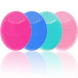 Baby Silicone Bath Brush Cradle Cap Scrubbers Exfoliating and Massaging Brush Scalp Care Scrubber for Hair Care And Body Care