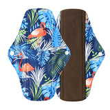 Washable Menstrual Pad Panty Liner Reusable Cloth Sanitary pad Hygienic and Soft Washable Charcoal Menstrual