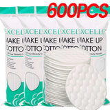Facial Makeup Remover Disposable Cotton Pads Soft Breathable Double Sided Round Nail Polish Remover Cleansing Pads Makeup Tools