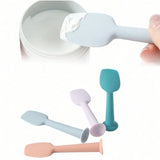 Baby Diaper Cream Applicator Silicone Scraper Butt Spatula Applicator with Suction Cup Silicone Care Tool