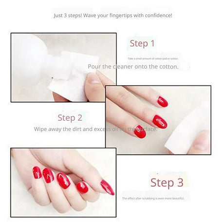 1 PC Gel Polish Remover Cleanser Plus Finger Nail tip Cleaning Liquid 60ml Nail art Cleaner