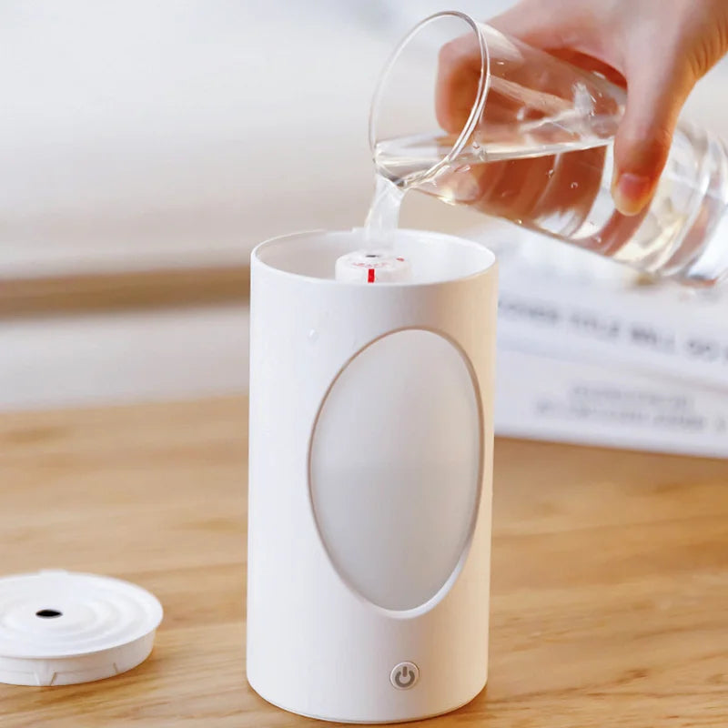 600ml Portable Aroma Diffuser With Colorful LED Lights Battery Rechargeable Wireless Air Humidifier For Bedroom Office