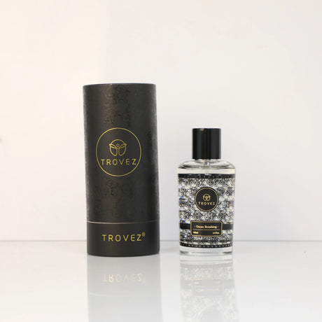 TROVEZ Ocean Breathing 100ml Perfume Elegant Fresh Fragrance Citrus Tone Unisex Perfume Long-lasting Scent Body Spray Scent Gift