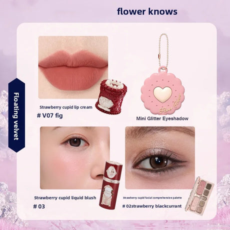 Flower Knows Makeup Sets Little Angel Bunny Garden Lip Glaze Blush Shell Jewelry Flowerknows Birthday Gift Kit De Maquillaje