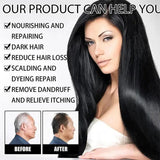 Pure Natural Herbal Hair Dye Shampoo Change Hair Color Cover Gray Hair White Hair Treatment Bubble Plant Hair Dye Hair Care New