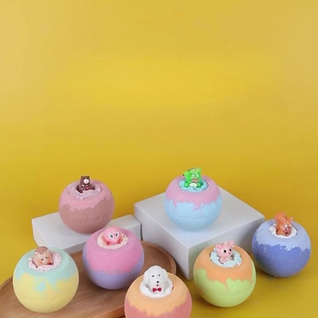 100g Bath Balls Surprise Bath Balls Surprise Gift Bath Balls Surprise Bath Balls Mermaid Sea Bath Balls With Surprise Toy Inside