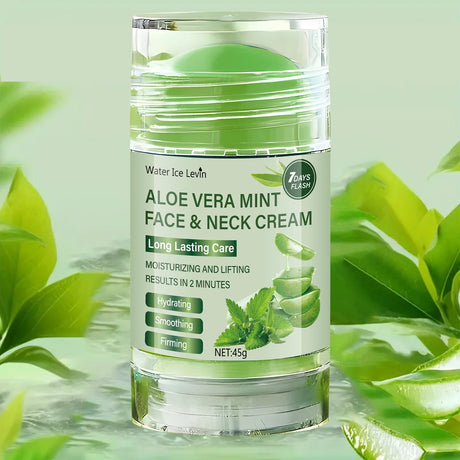 45g Aloe Vera Facial Firming Cream, Natural Aloe Vera Essence, Gentle and Skin-Friendly, Effectively Reduces Fine Lines, Tightens Skin, and Moisturizes Skin